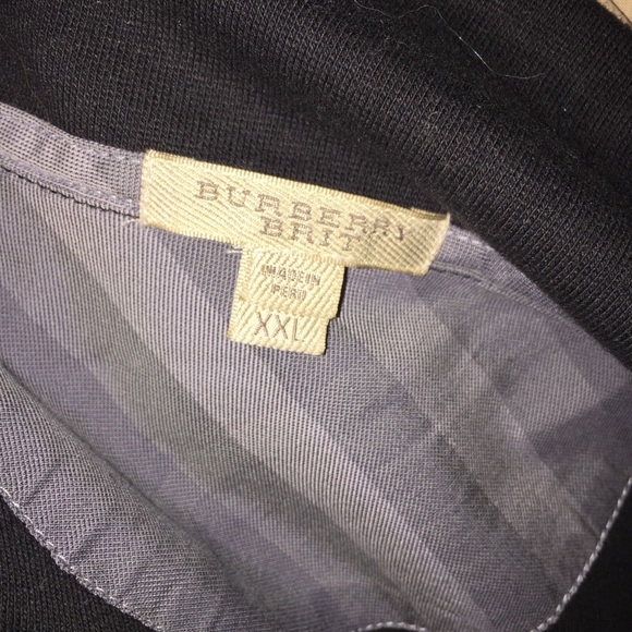 Burberry Brit admiral black pullover top xxl - Picture 4 of 5